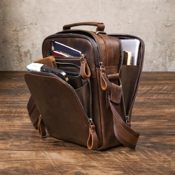 Women's Stylish Texture Leather Backpacks