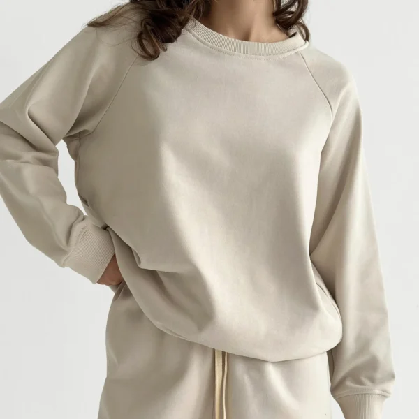 Round Neck Sweatshirt